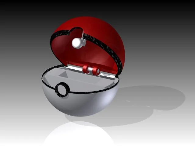 Poke- Ball Pokemon Card Holder