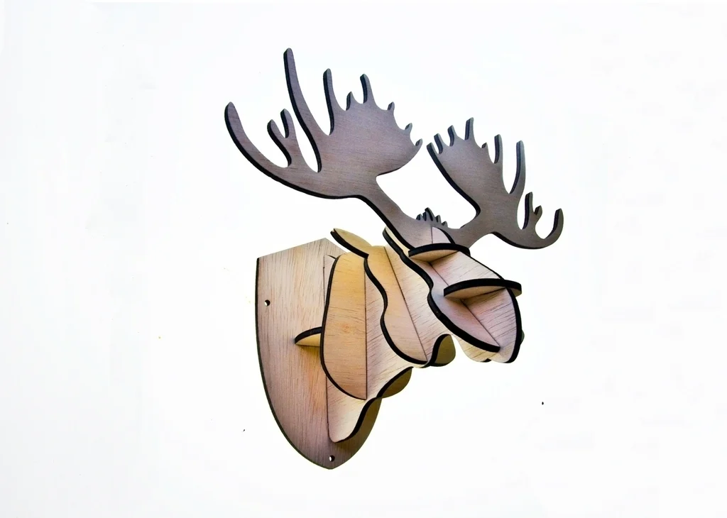 Moose Head Jewelry Stand