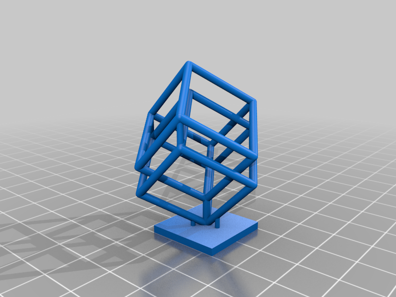 Meshed cubes