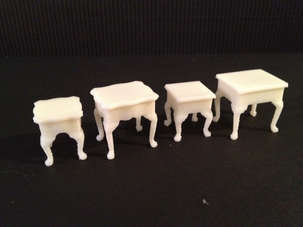 Miniature Queen Anne End Tables