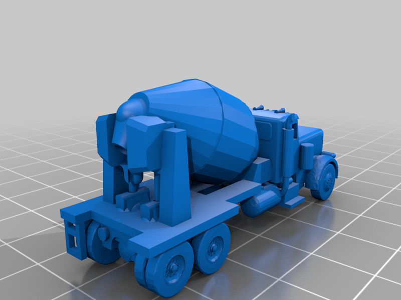 cement mixer n scale