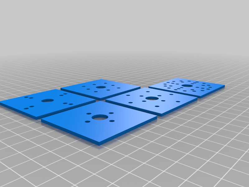 Parametric bldc mount drill for OPENSCAD only