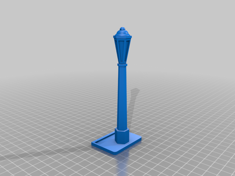 Lamp post ornament for 2014