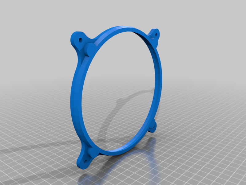 Short 140 to 120 MM Case Fan Adapter
