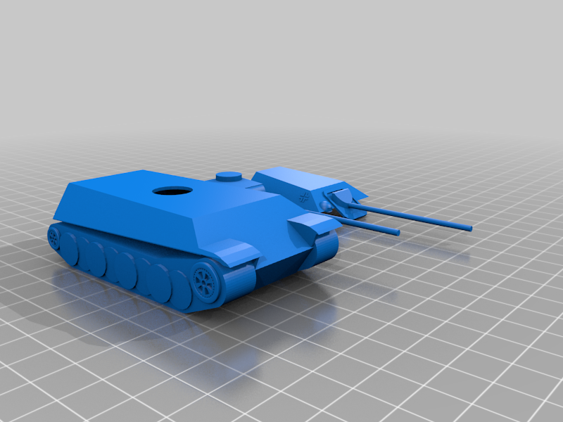 Panzer V Panther [German Medium Tank] (w/ Jagdpanther top)