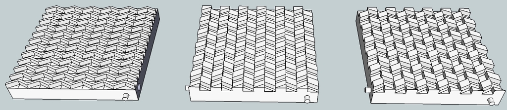 Interlocking Relief plates