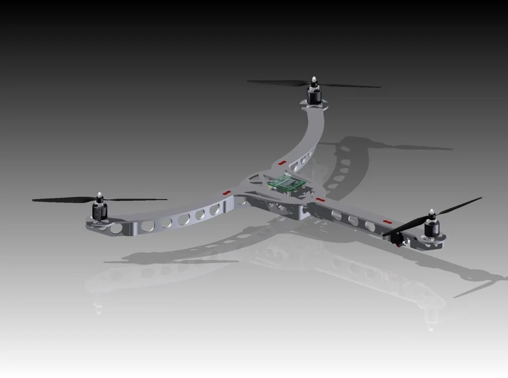 Tri copter X bow V2