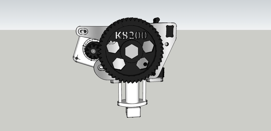 Fishbone gears for k8200
