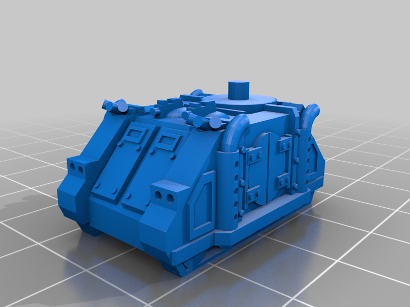Adeptus Titanicus (8mm scale) Whirlwind and Variants (updated)