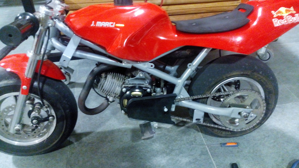 Chainguard for Pocket Bike (Semi Faired)
