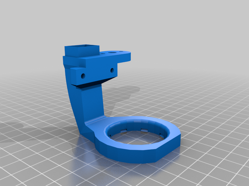 Geeetech MK8 BlTouch Circular Fan Duct
