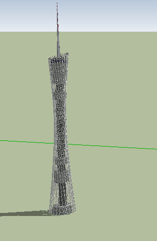 China Guangzhou Tower highest in China