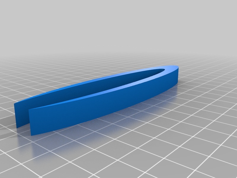 Flat tweezer