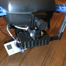 FPV camera and transmitter mount for 3DR Iris