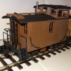 US Bobber Caboose Scale 1/32 - OpenRailway