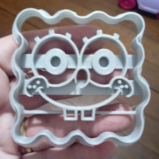 3D Print of Sponge Bob Square Pants Cookie Cutter