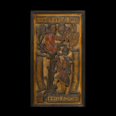 Panel illustrating the story of Methuselah (?)