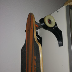 3D Print of Wallmount for Longboards