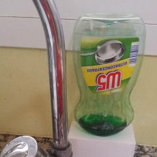 Detergent finisher suport