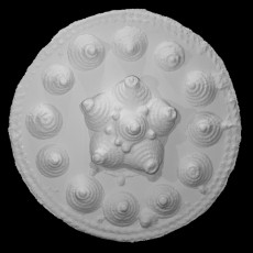 Round brooch, Bj 642 Birka