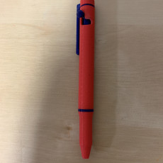 3D Print of 3D Printable Bolt Action Retractable Pen