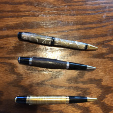 3D Print of 3D Printable Bolt Action Retractable Pen