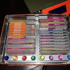 Sushi Go Party Organizer Insert - for perfect fit sleeves