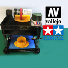 Paint Mixer Vortex Shaker from a 140mm pc fan