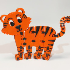 Flexi Articulated Tiger