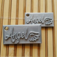 Angel keychain