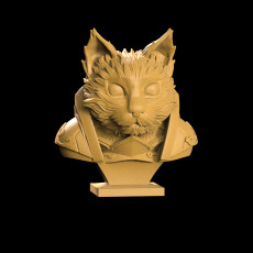 Cat bust