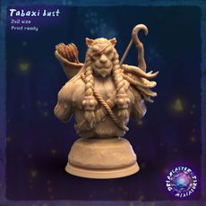 Tabaxi ranger bust