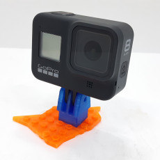 Lego to GoPro 2x2 L Brick Mounting Adapter