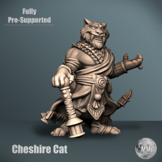 Tabaxi - Cheshire Cat as a Tabaxi (part of a future Tabaxi set)