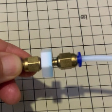 M6 nut for connect Teflon tube for color printing