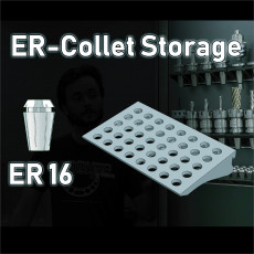 DIN-Rail Storage | ER16 Collets