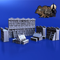 Scriptorium Furnishings Set