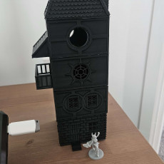 3D Print of Wizard's Tower, 25mm by Old Guard Designs