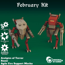 Razor Agile Fire Support Mecha