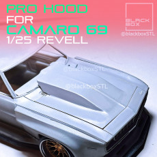 PRO HOOD FOR CAMARO 69 REVELL 1-25TH