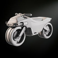 Sci-Fi Motorcycle