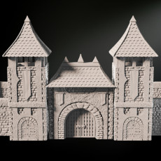 Medieval Fantasy City Gate