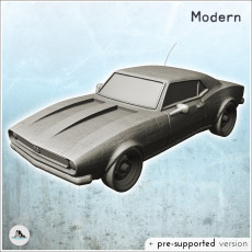 Chevrolet Camaro Z28 muscle car (2) - Cold Era Modern Warfare Conflict World War 3 RPG  Post-apo