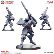 SDR Mecha Droid Power Sword