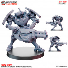 SDR Mecha Droid Autocannon