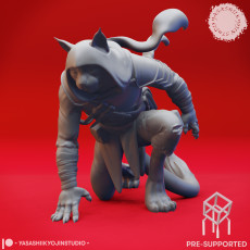 Tabaxi Rogue - Tabletop Miniature (Pre-Supported)