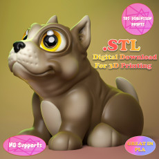 Cute Pitbull Terrier (NO SUPPORTS)