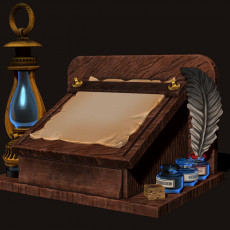 Scriptorium - 1-56 -28-32mm - Dioramas-Dungeons-Wargames