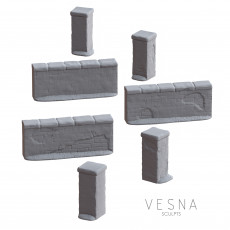 MEDITERRANEAN RURAL SHORT WALLS PACK