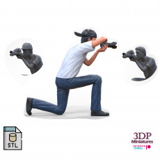 N3 Photographer in the studio 3D print model